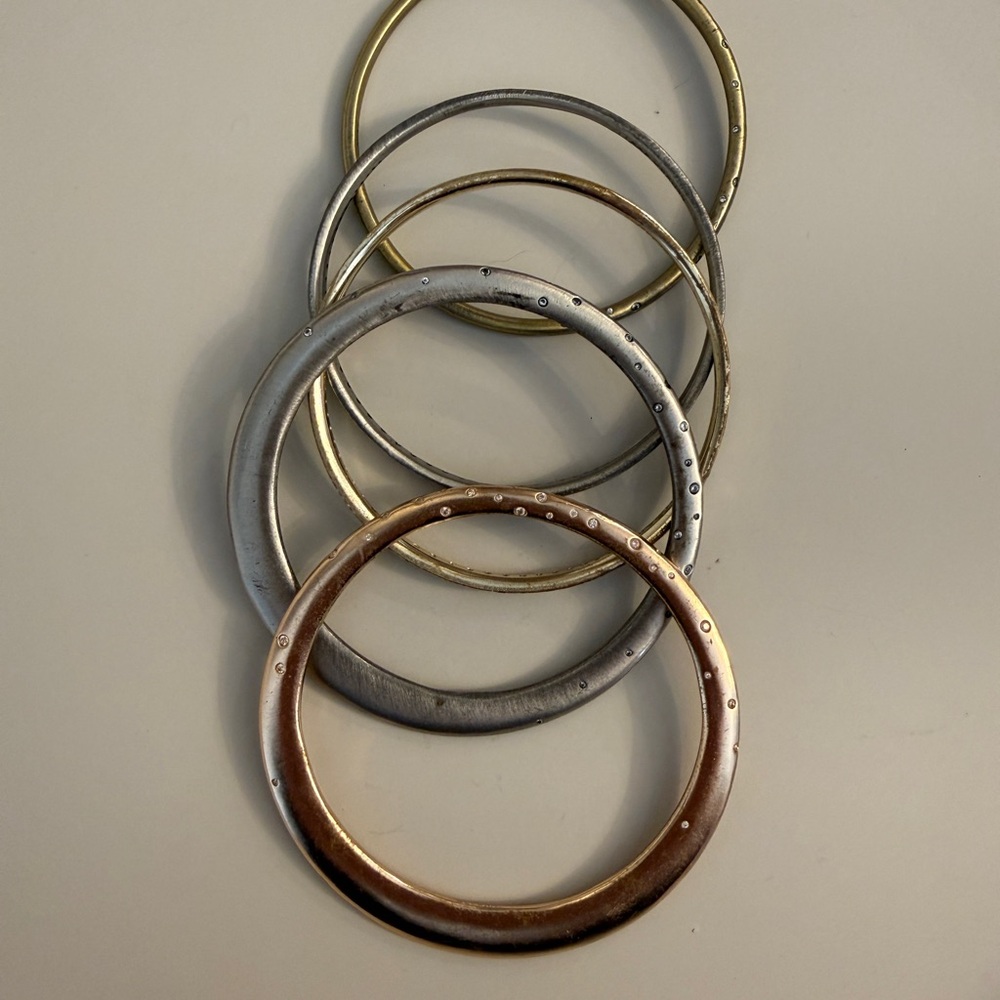 Kendra Scott Mixed Metal Bracelet Trio